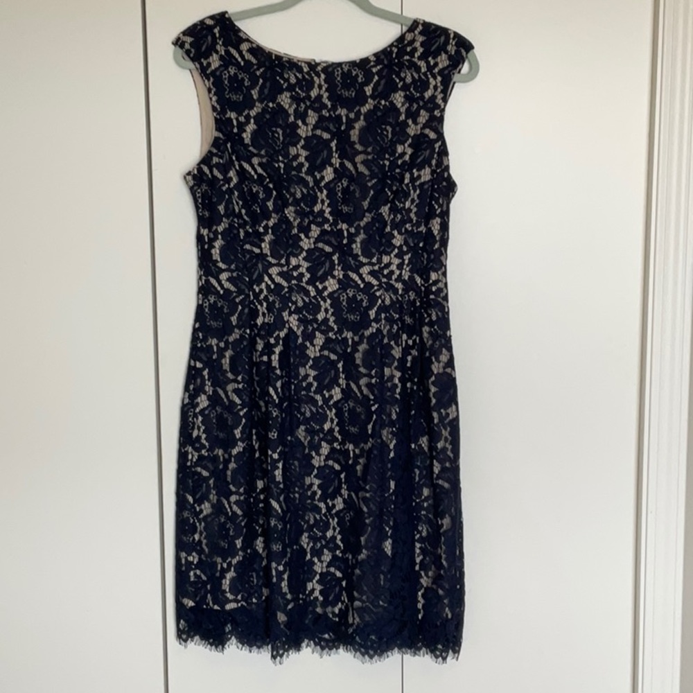 Vince Camuto lace overlay dress